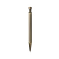 Promotional gift hexagon shape luxury golden color  brass click ball pens with logo engraved